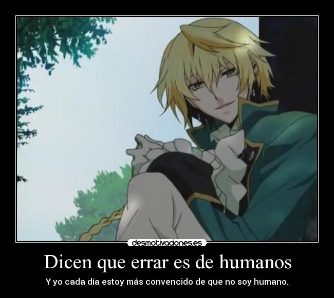 carteles theab3 says pero soy una persona modesta fin cuentas anime manga pandora hearts desmotivaciones