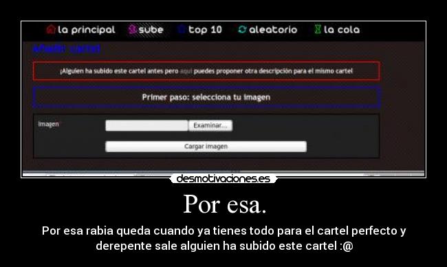 carteles tuhp teamoon desmotivaciones