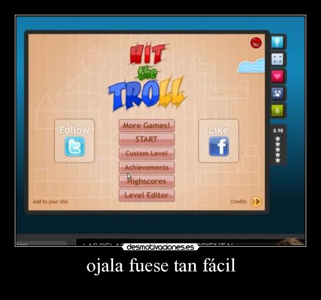 ojala fuese tan fácil - 