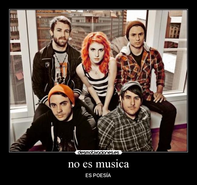 no es musica - ES POESÍA