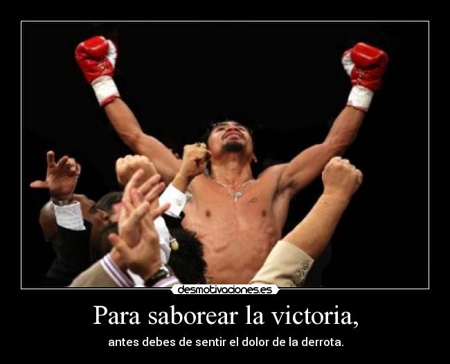 carteles hay victoria sin derrota boxeo gemelo23 resu desmotivaciones