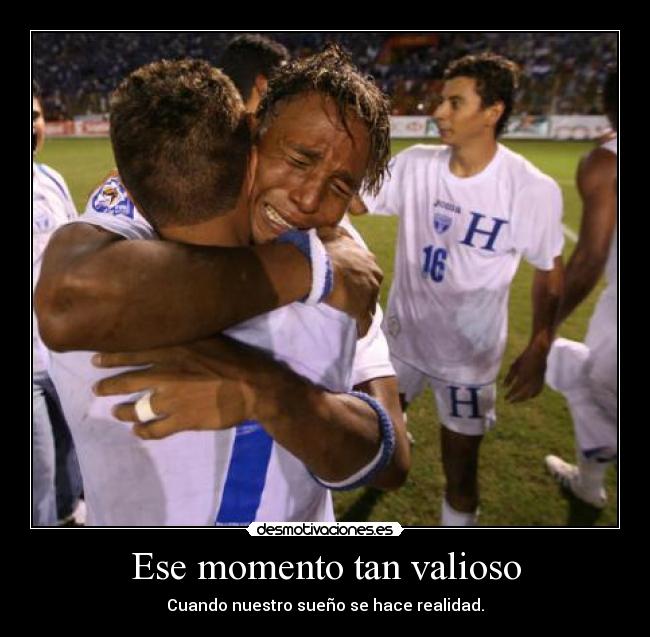 Ese momento tan valioso - Cuando nuestro sueño se hace realidad.