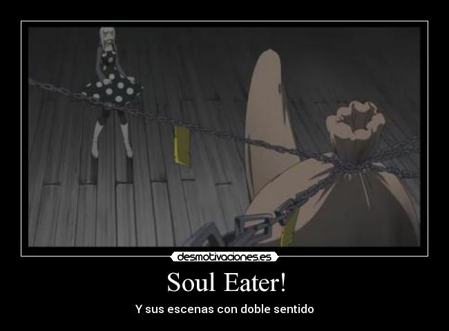 Soul Eater! - Y sus escenas con doble sentido
