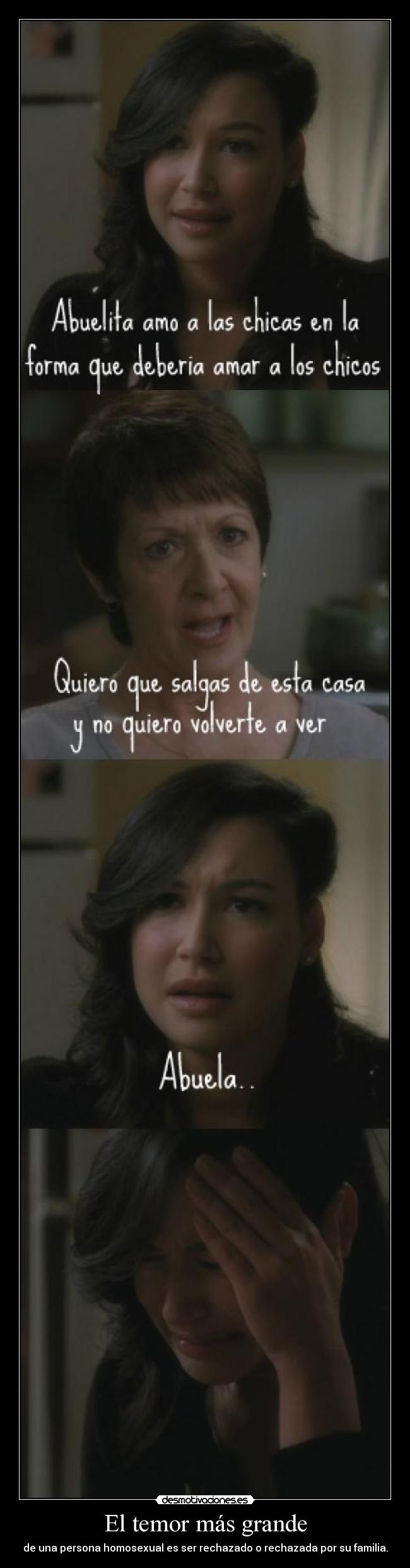 carteles glee santana abuela gay desmotivaciones