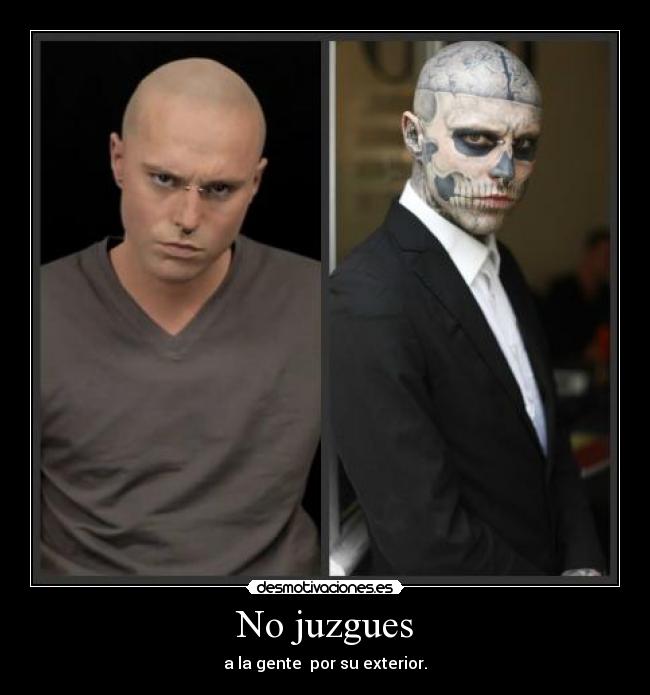 No juzgues -