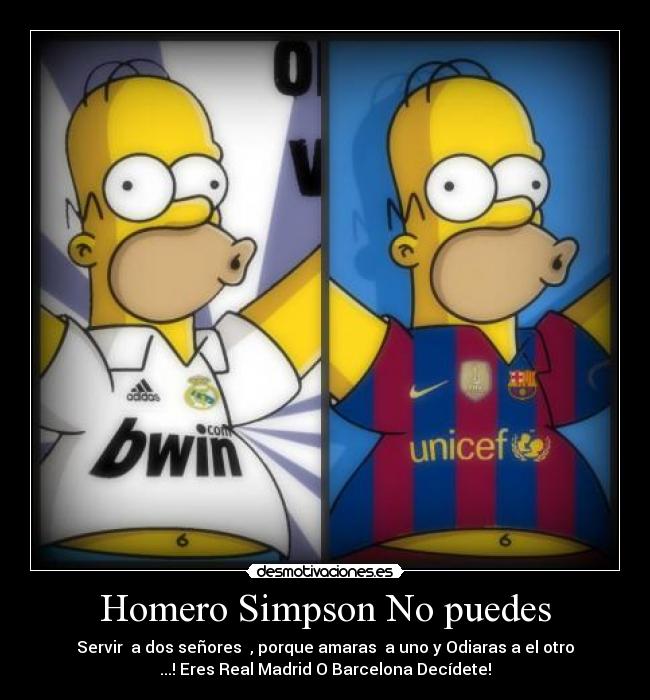 Homero Simpson No puedes - 