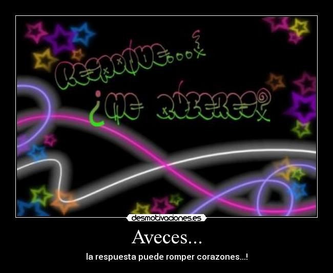 Aveces... - 