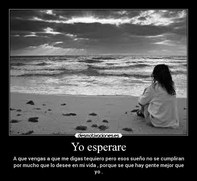 Yo esperare -