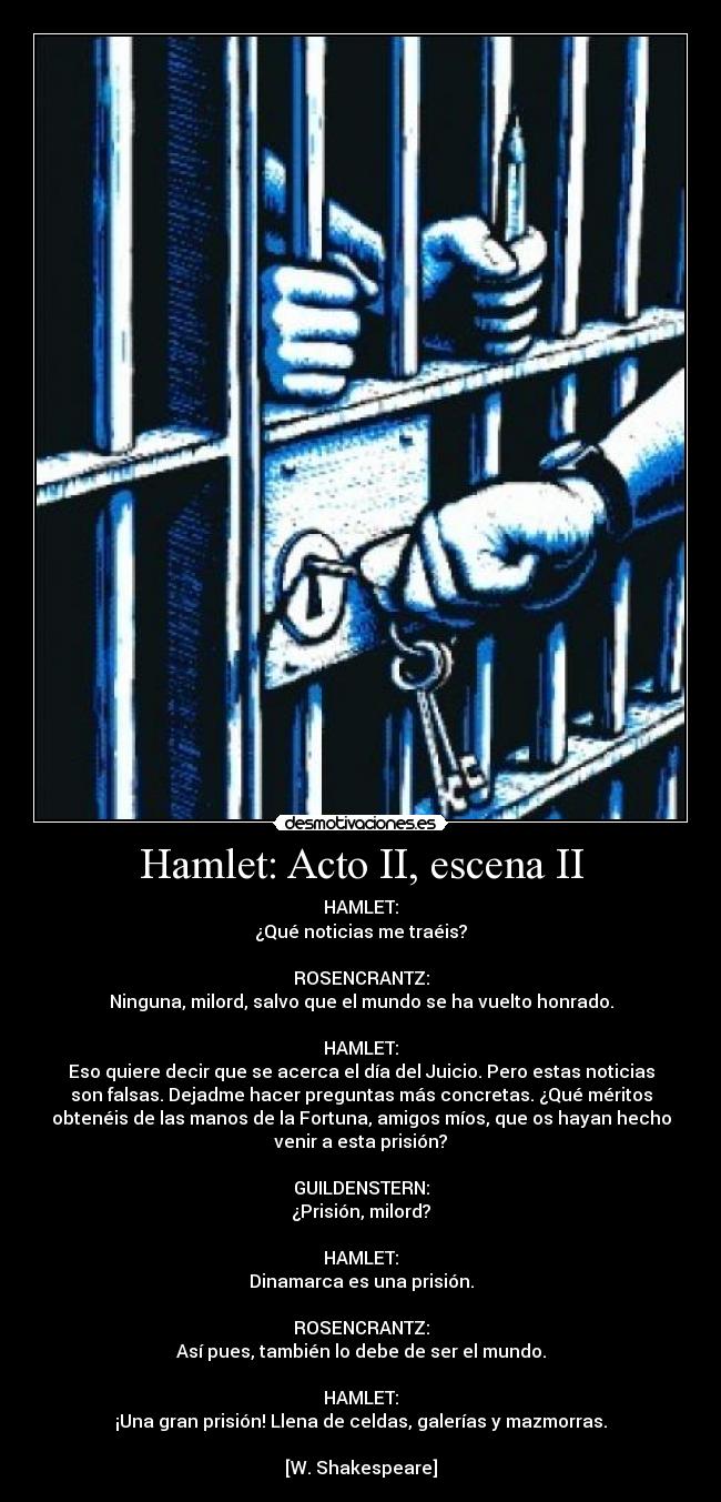 Hamlet: Acto II, escena II -