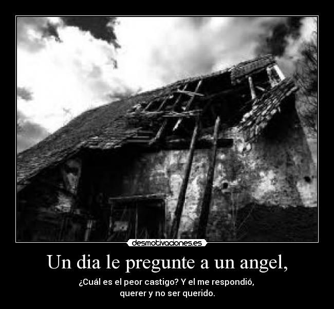 Un dia le pregunte a un angel, - 