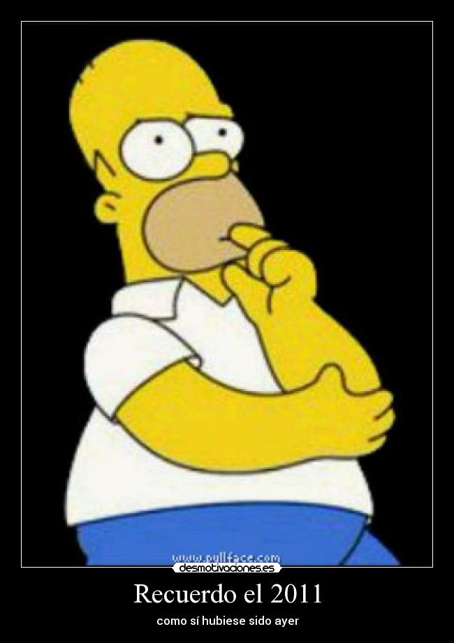 Recuerdo el 2011 -