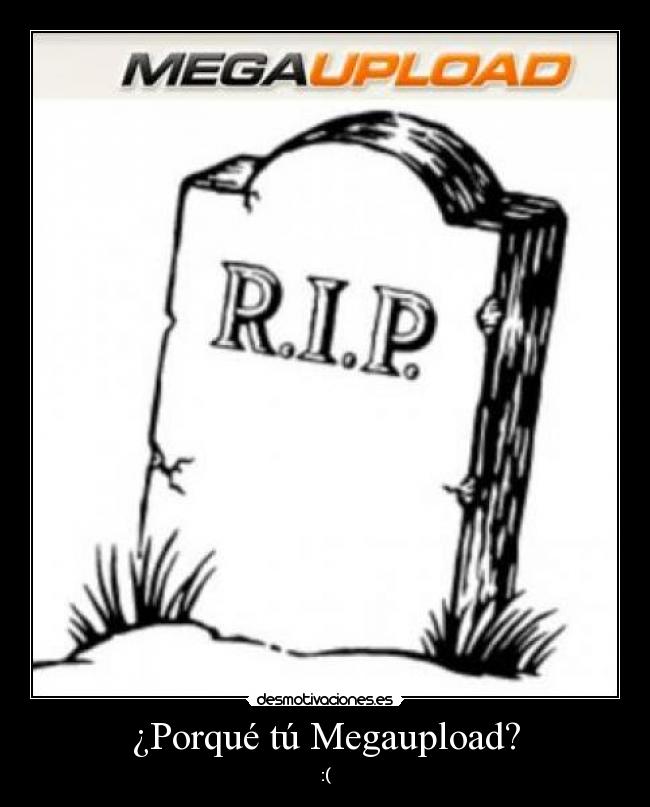 carteles megaupload desmotivaciones
