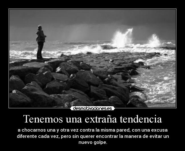 Tenemos una extraña tendencia -