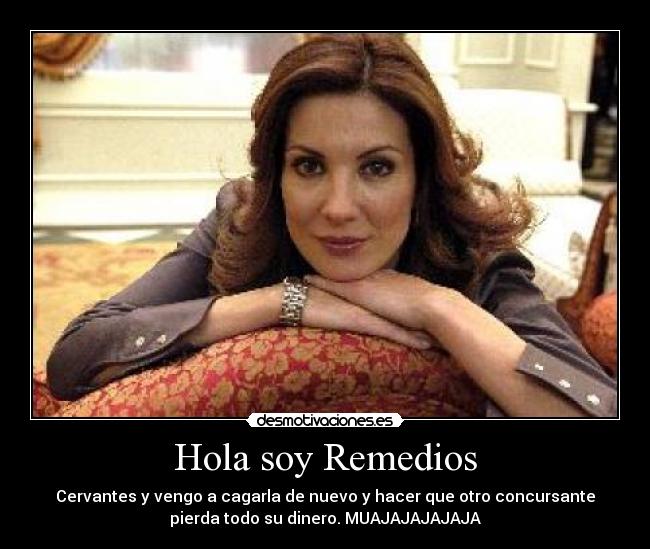 Hola soy Remedios -