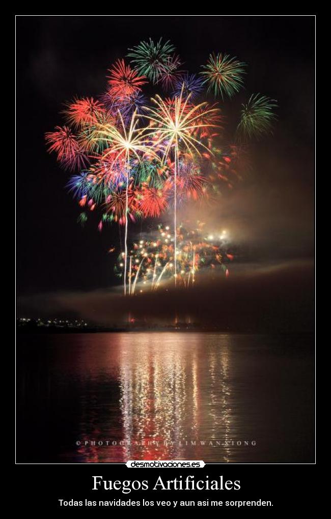 carteles fuegos artificiales desmotivaciones