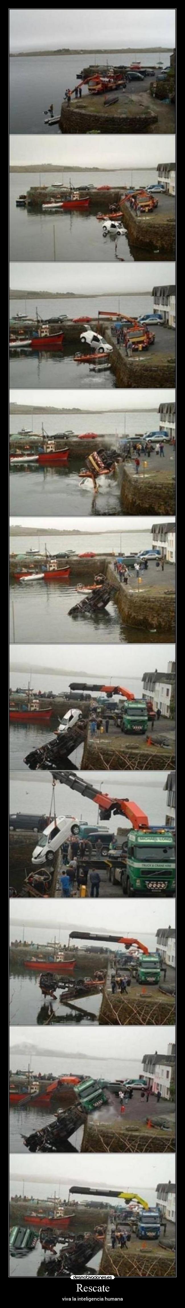 Rescate - viva la inteligencia humana