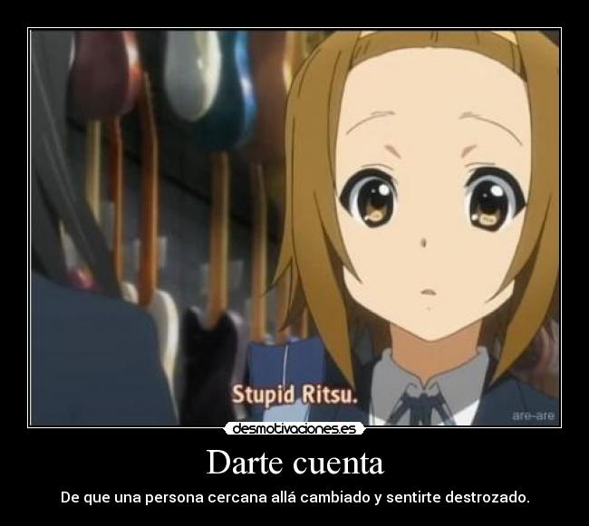 carteles ritsu tainaka mio akiyama desmotivaciones