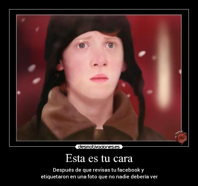 carteles cara etiquetar desmotivaciones