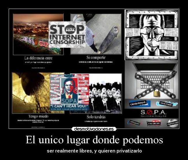 El unico lugar donde podemos -