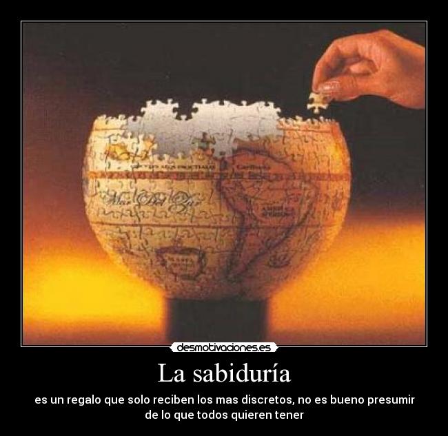 La sabiduría -