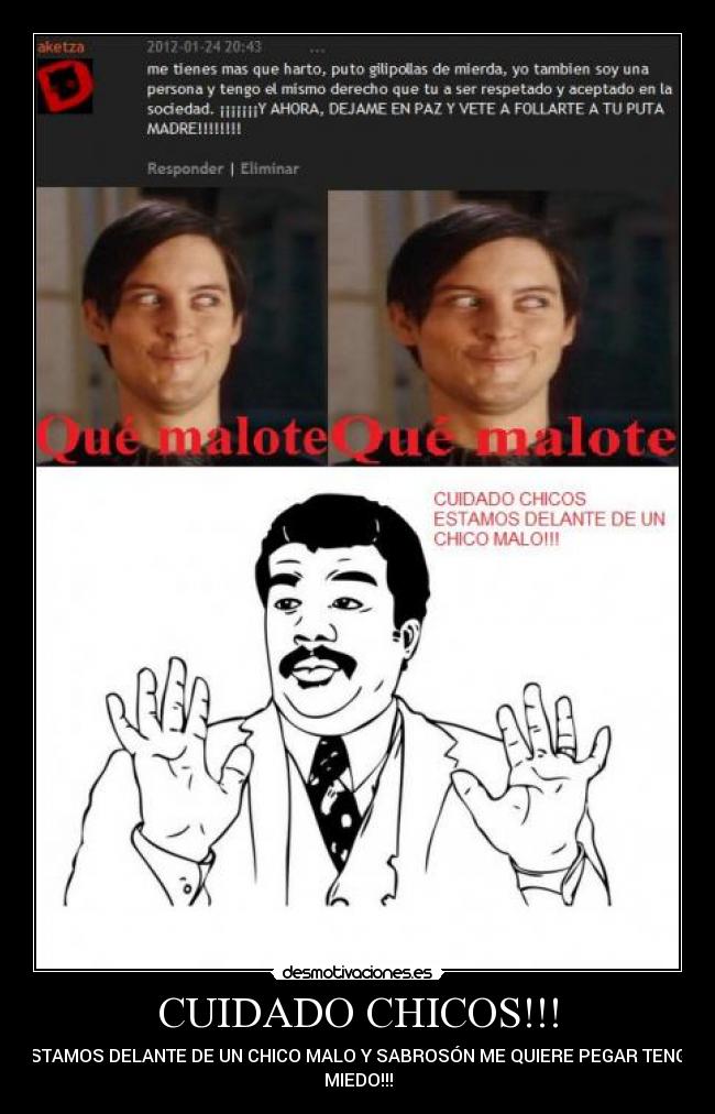 CUIDADO CHICOS!!! - 