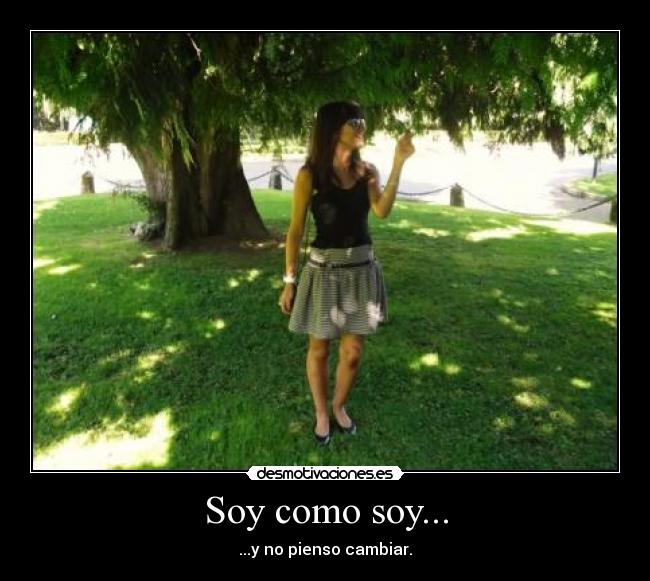 Soy como soy... - 