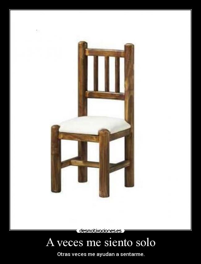 A veces me siento solo -