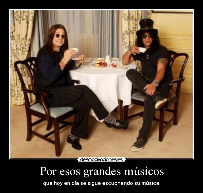 Por esos grandes músicos - 