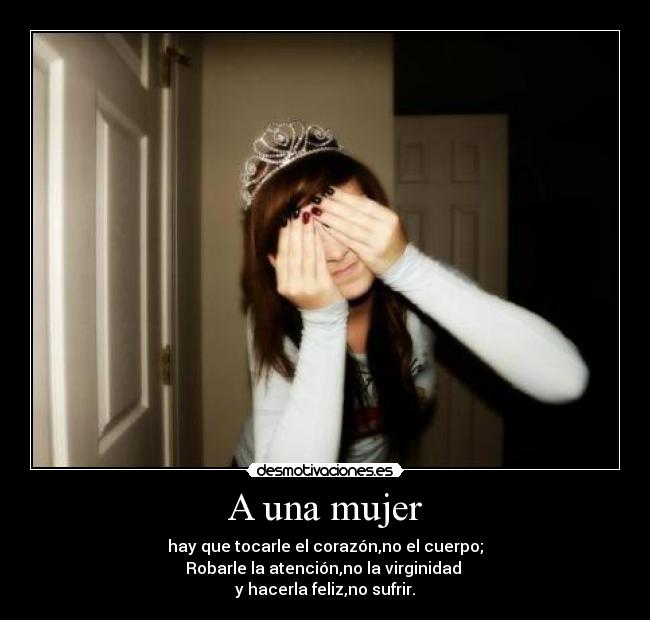 A una mujer - 