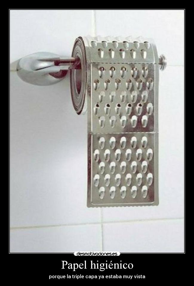 Papel higiénico -