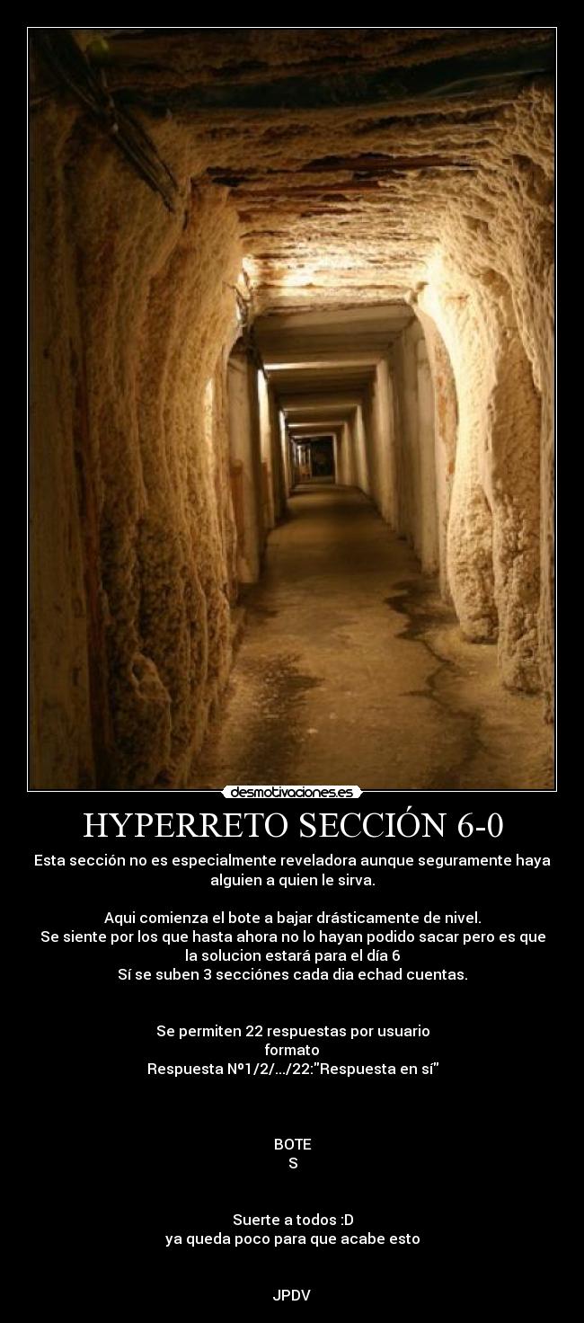 HYPERRETO SECCIÓN 6-0 - 