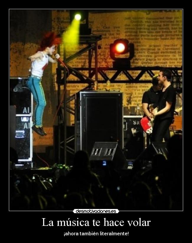 La música te hace volar - ¡ahora también literalmente!