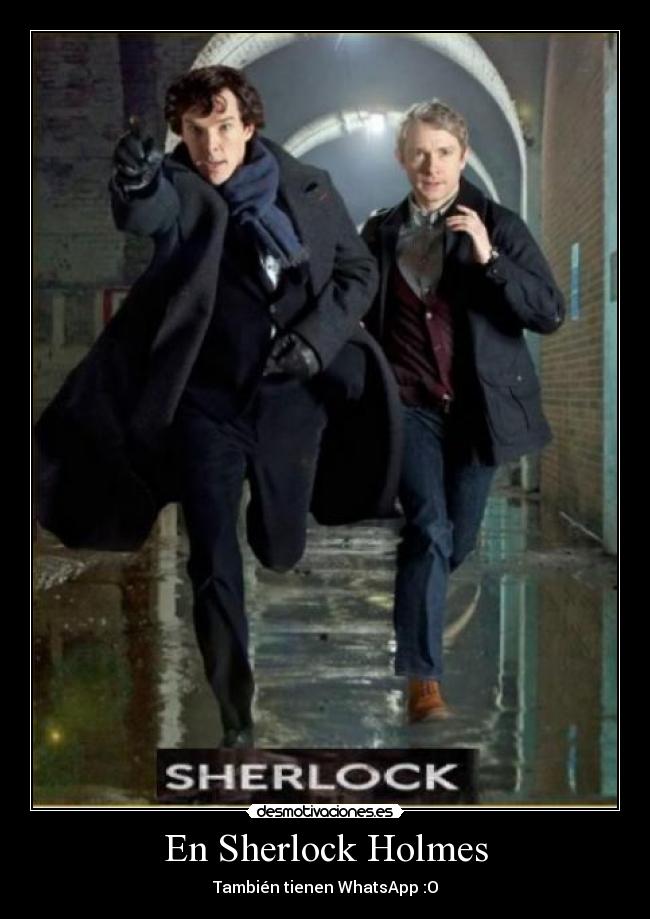 carteles sherlock holmes desmotivaciones