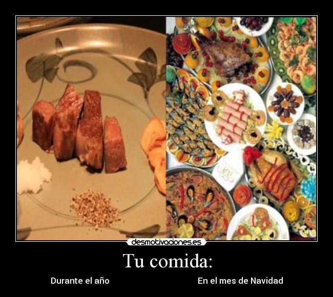Tu comida: - 