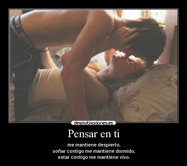 Pensar en ti -
