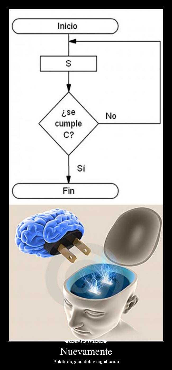 Nuevamente - Palabras, y su doble significado