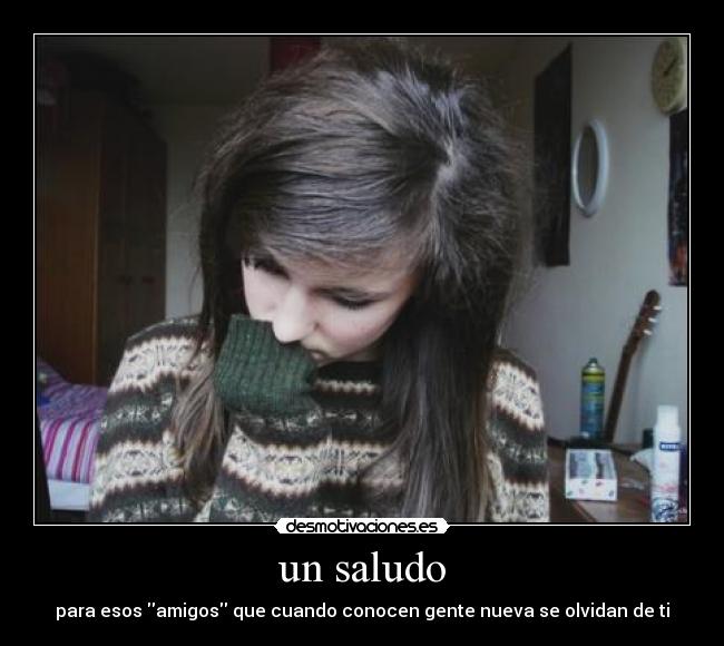 un saludo - 