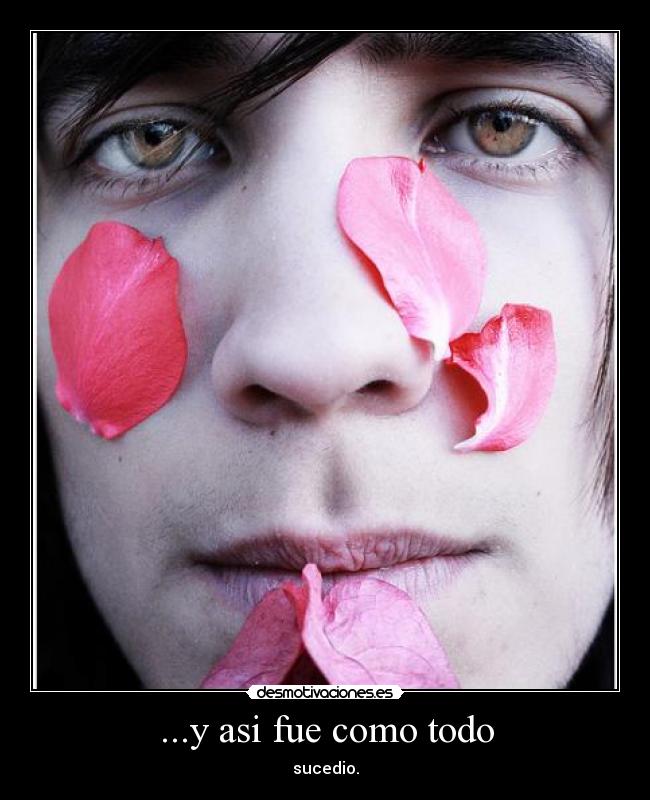...y asi fue como todo - sucedio.