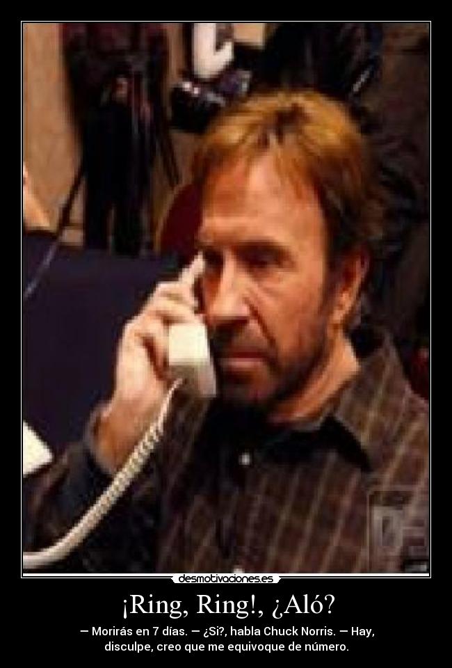 ¡Ring, Ring!, ¿Aló? -