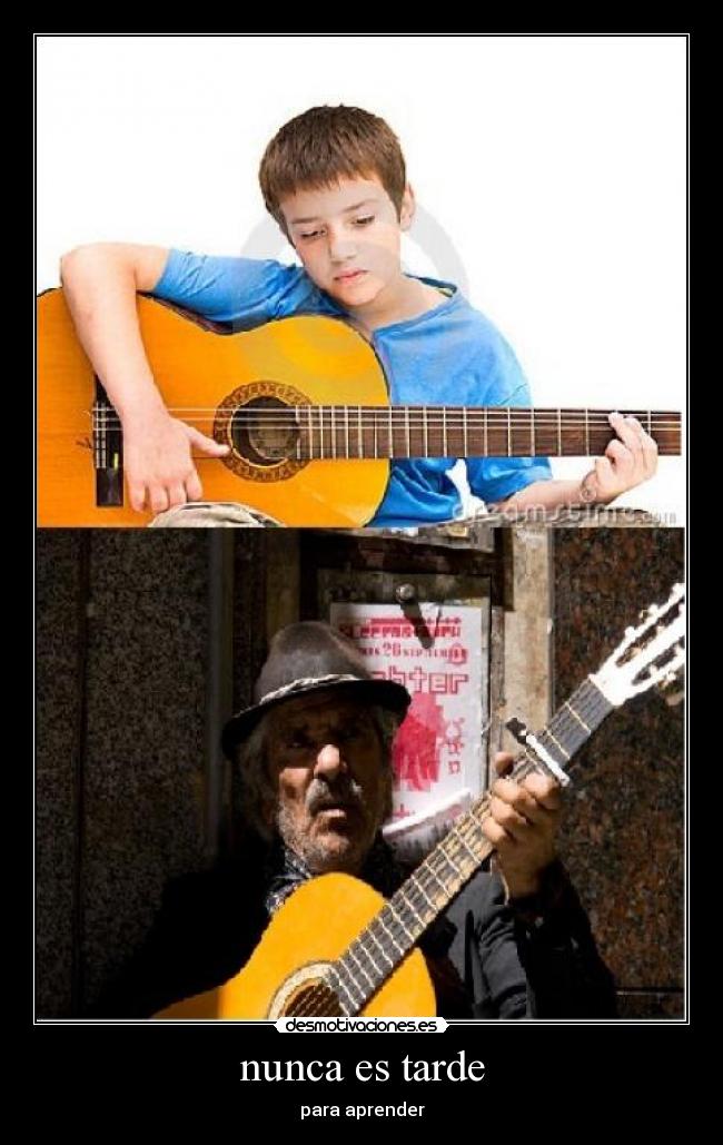 nunca es tarde - para aprender