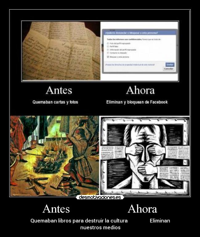 carteles ley sopa ley sinde facebook desmotivaciones