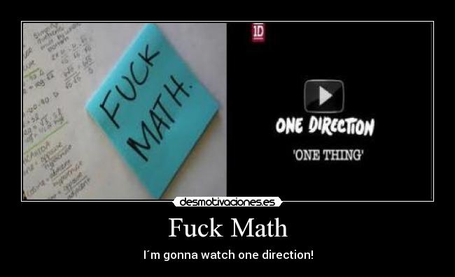 Fuck Math - 