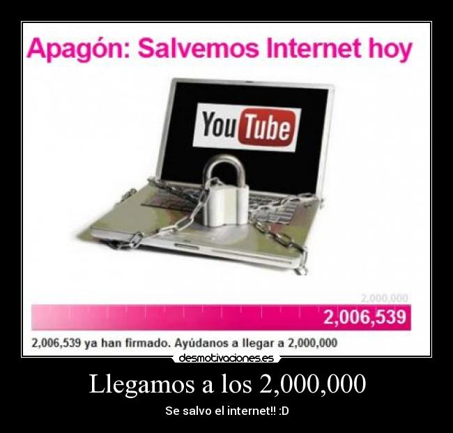 Llegamos a los 2,000,000 -