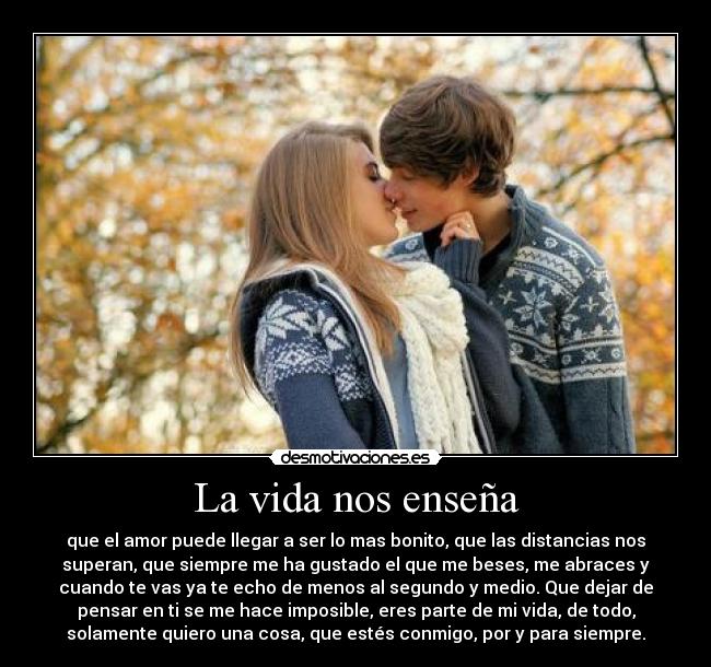 La vida nos enseña -
