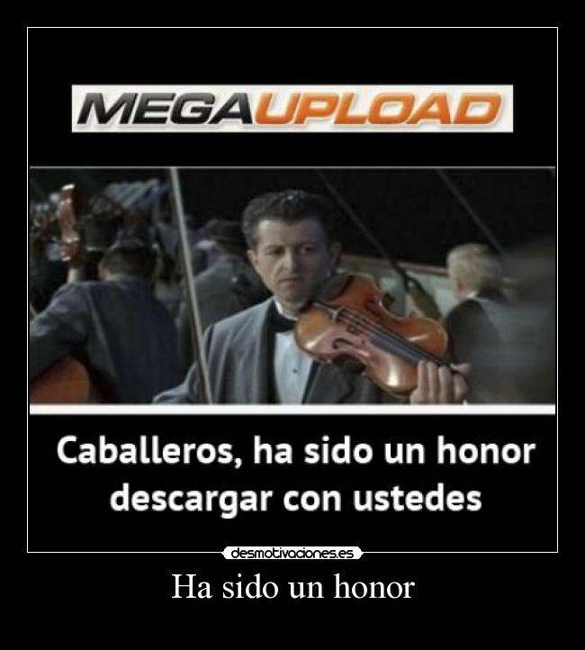 Ha sido un honor - 