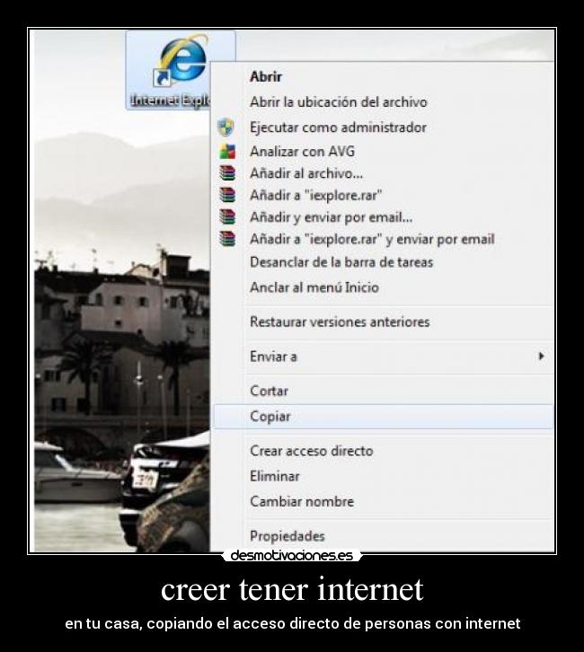 carteles internet internet acceso directo desmotivaciones