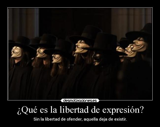 ¿Qué es la libertad de expresión? - 