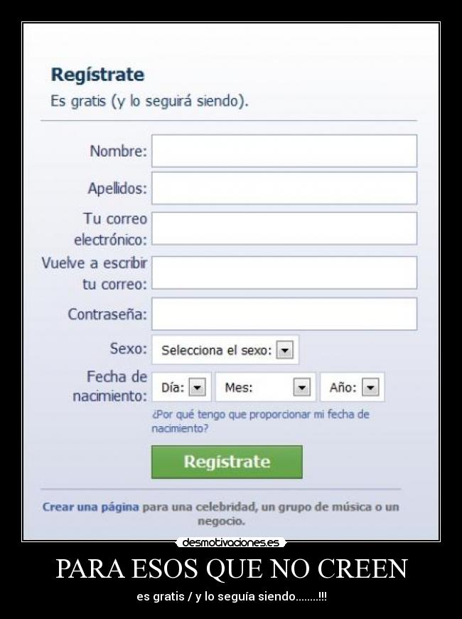 PARA ESOS QUE NO CREEN - es gratis / y lo seguía siendo........!!!