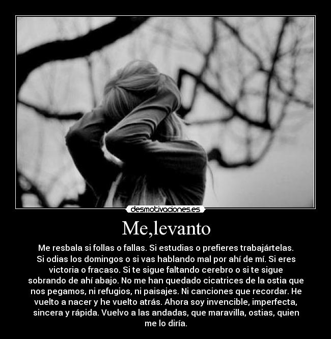 Me,levanto - 