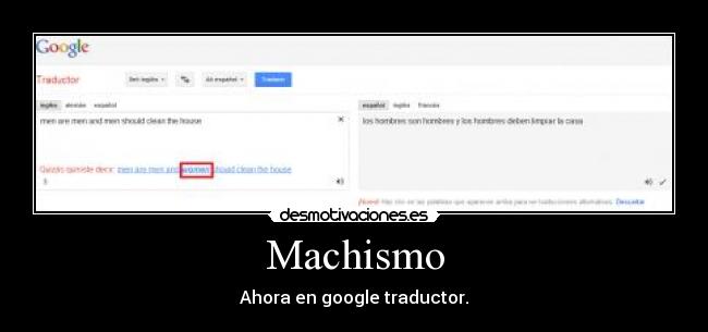 Machismo -